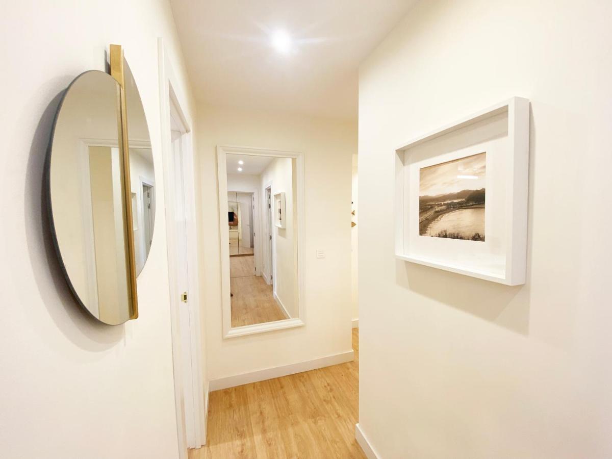 Miramar Luxurious Flat, 3 Double Rooms, Free Parking, Terrace, Completely New San Sebastian Ngoại thất bức ảnh