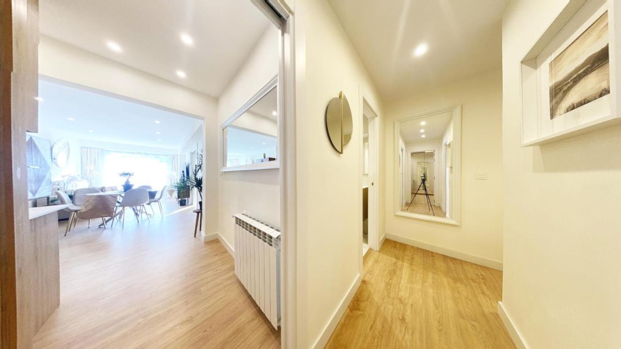 Miramar Luxurious Flat, 3 Double Rooms, Free Parking, Terrace, Completely New San Sebastian Ngoại thất bức ảnh